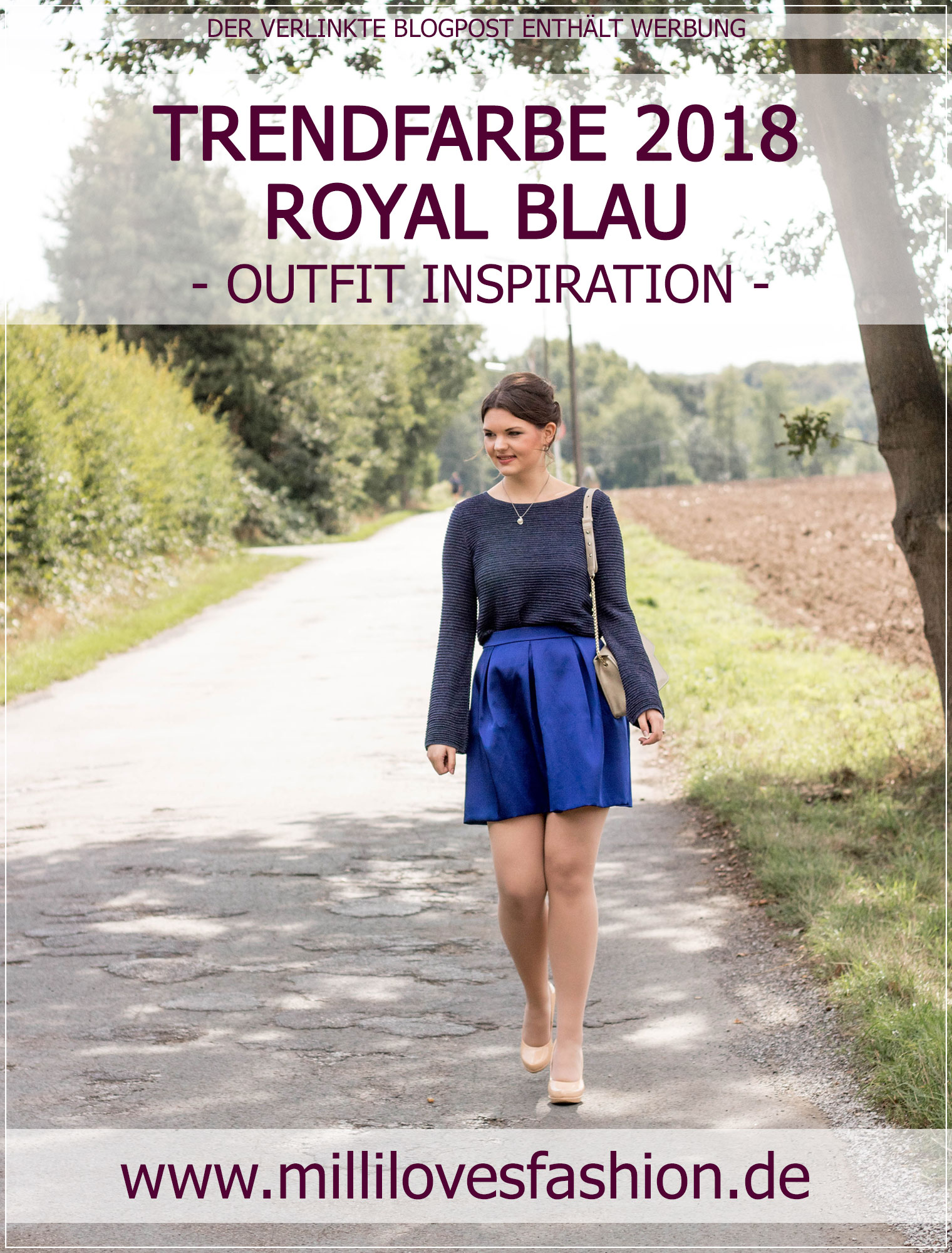 Royal Blau, Königsblau, Trendfarbe, Modetrend, eleganter Style, Herbstoutfit, Herbstlook, Outfitinspiration, Autumnstyle, Abendoutfit, Modebloggerin, Fashionbloggerin, Modeblog, Ruhrgebiet