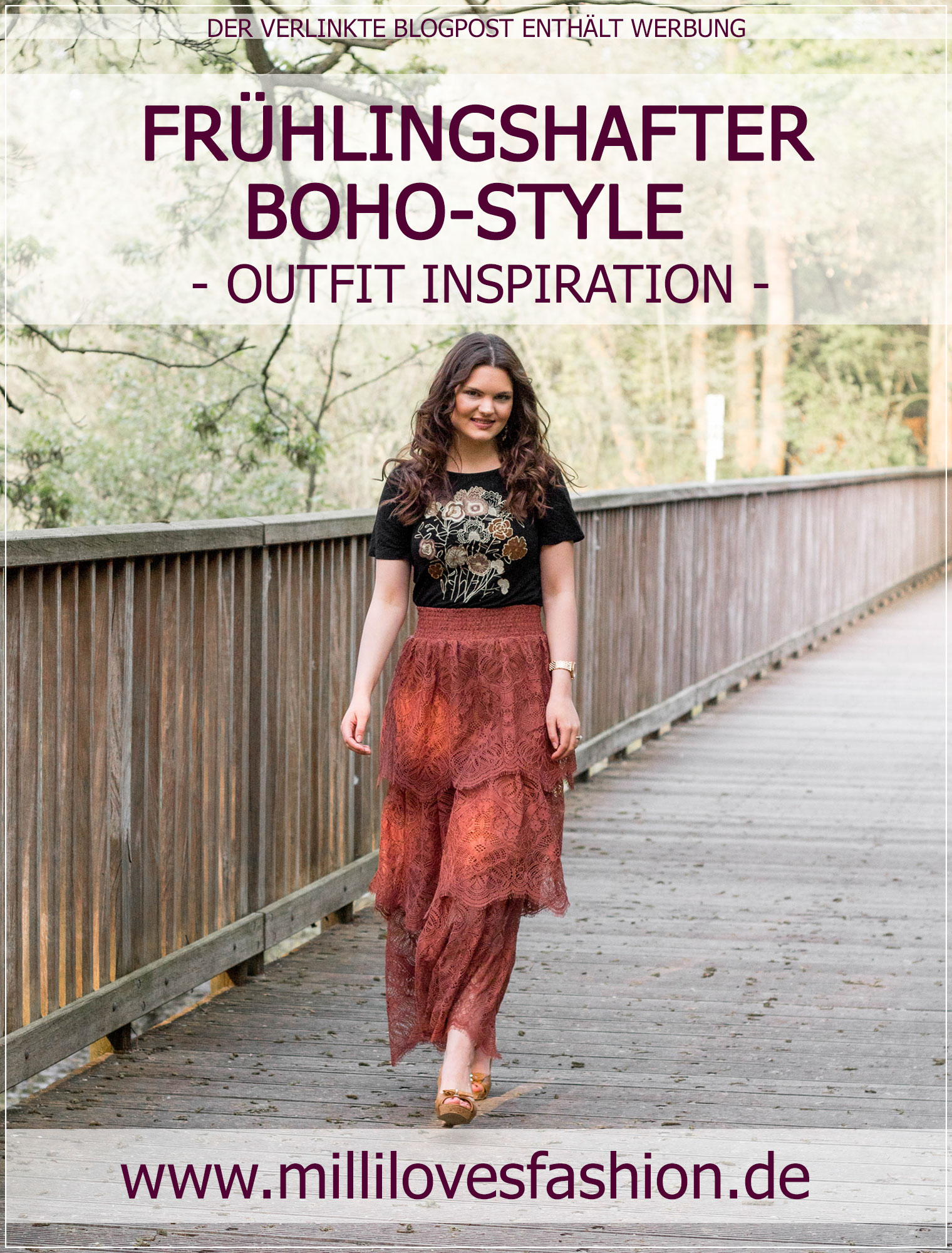 Boho-Style, Boho-Rock, Midi-Rock, Festival Look, Sommerlook, Sommeroutfit, Styleguide, Outfitinspiration, Modebloggerin, Fashionbloggerin, Modeblog, Ruhrgebiet