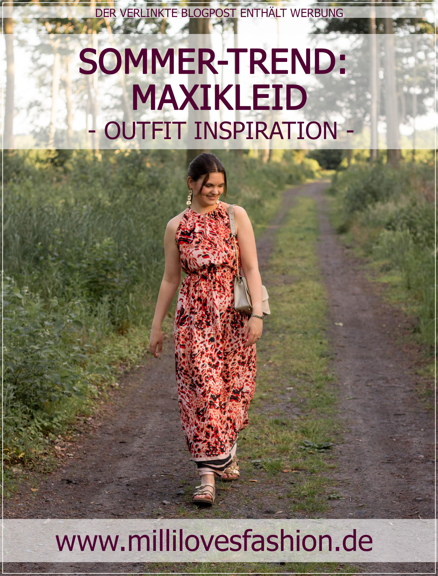Maxi-Kleid, Sommer Outfit, Maxikleider für jede Figur, eleganter Style, Styleguide, Outfitinspiration, Modebloggerin, Fashionbloggerin, Modeblog, Ruhrgebiet