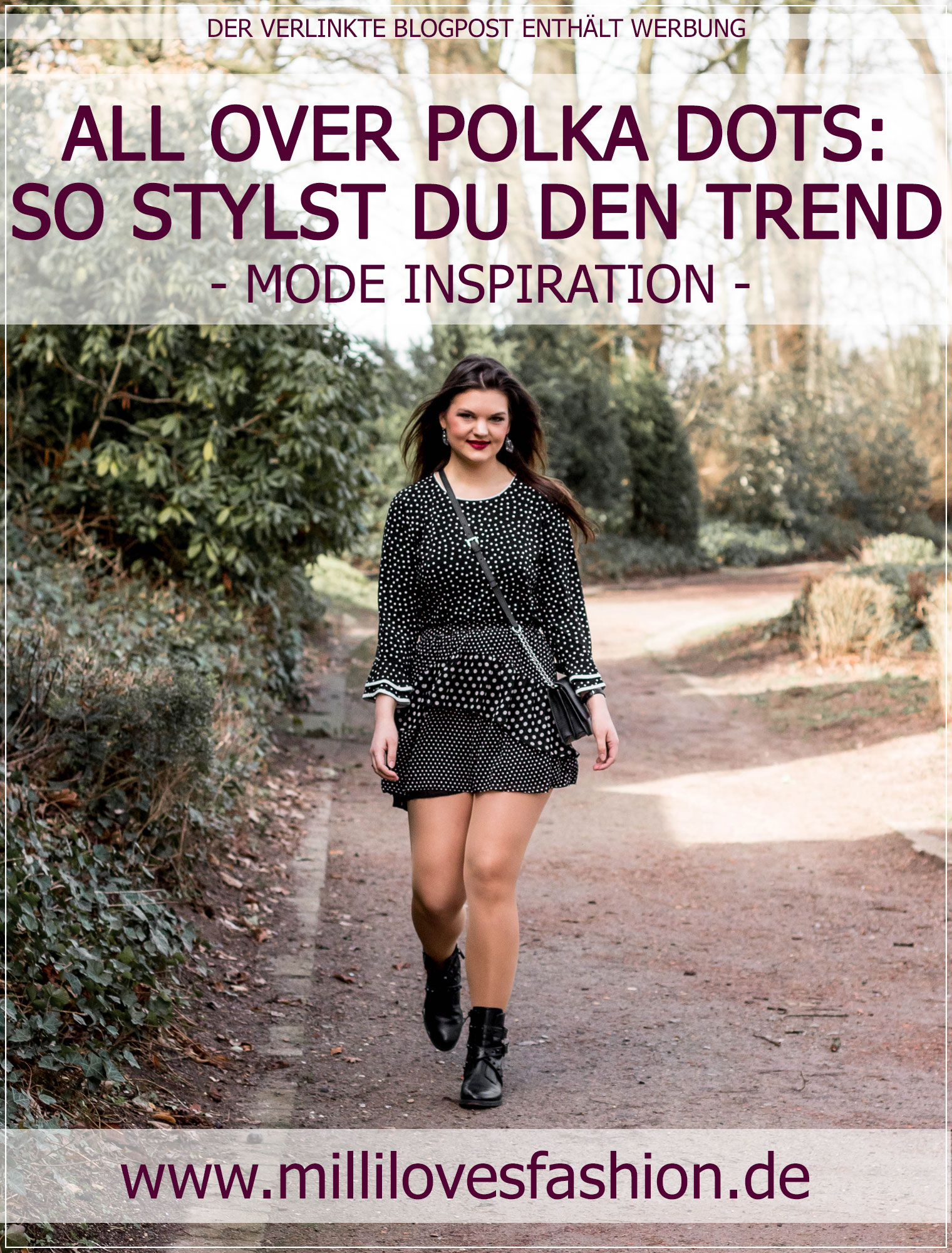 Polka Dots, Punkte, Frühlingslook, Spring Style, Modetrend, Styleguide, Outfitinspiration, Modebloggerin, Fashionbloggerin, Modeblog, Ruhrgebiet