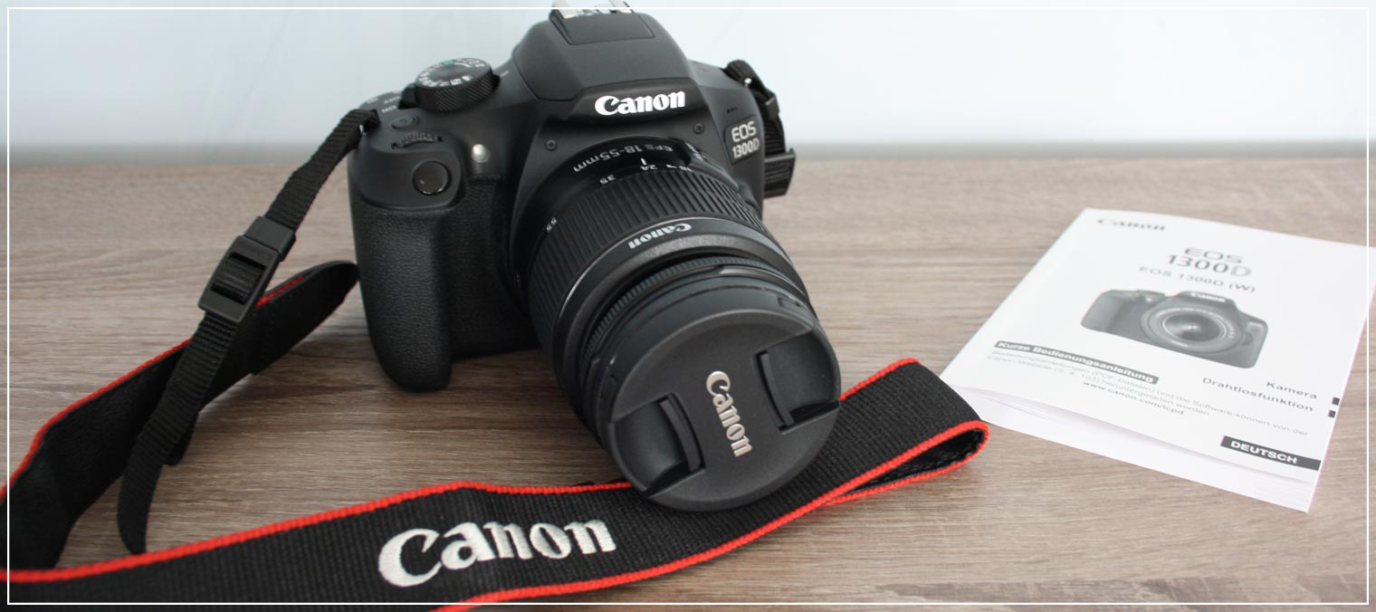 Kamera für Blogger Canon 1300D