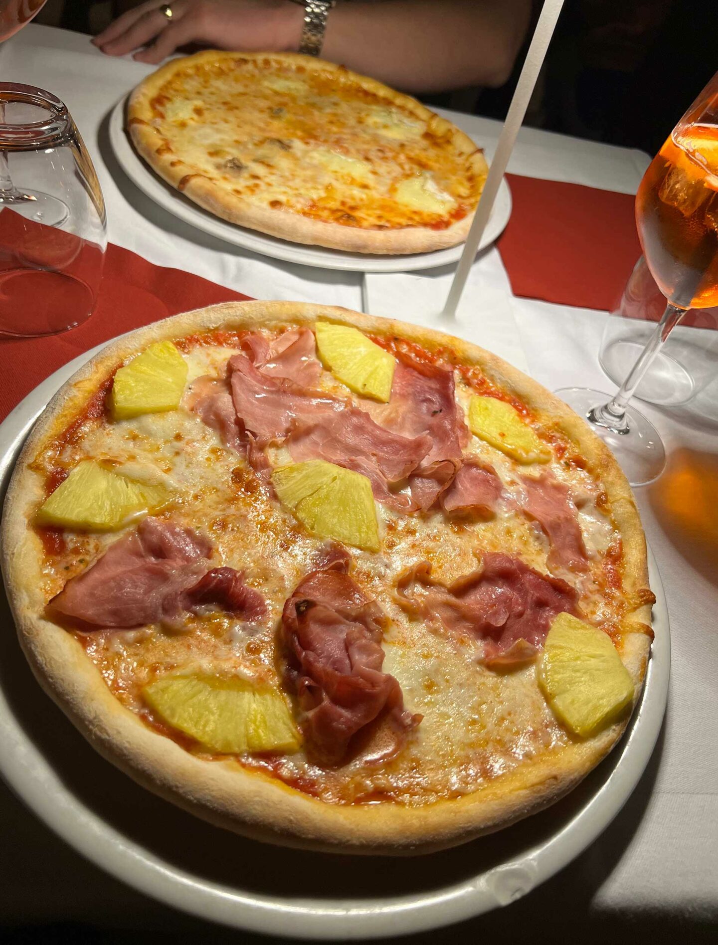 italienische Pizza in Venedig