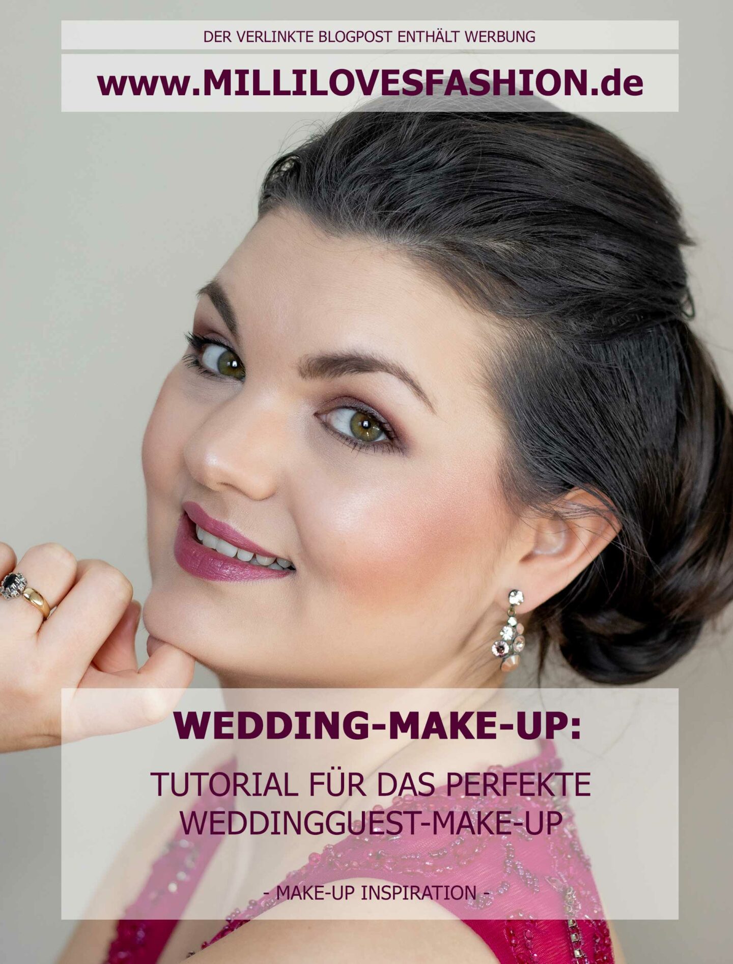 Make-Up Tutorial für das perfekte Make-Up als Hochzeitsgast